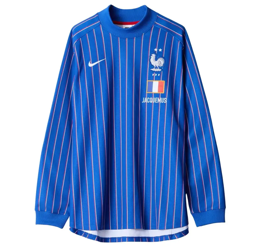 Áo Nike France x Jacquemus Goalkeeper Shirt 'Blue' IQ7570-480