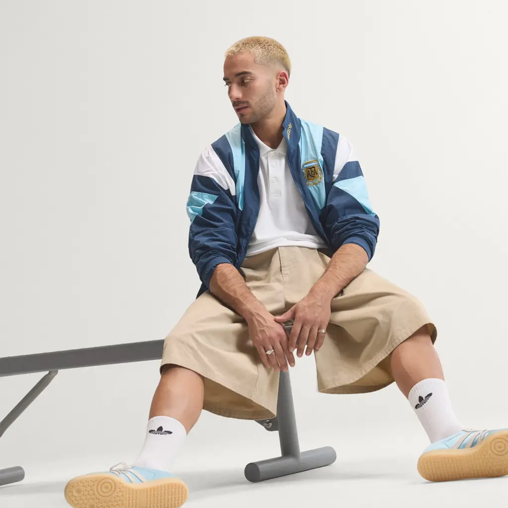 Alternative view of Áo Adidas Argentina EQT Track Top 'Crew Navy' KG2287
