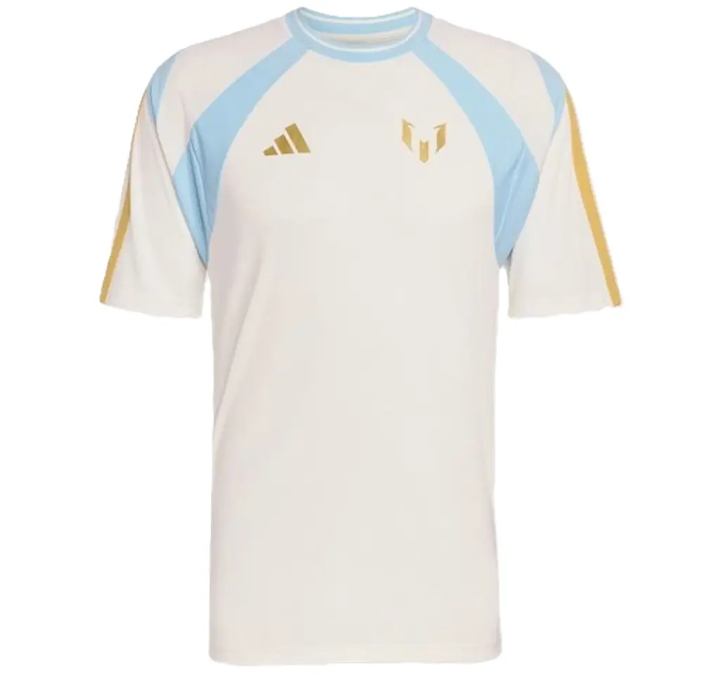Áo Adidas Messi House Of Tiro 'White Blue' KH0334