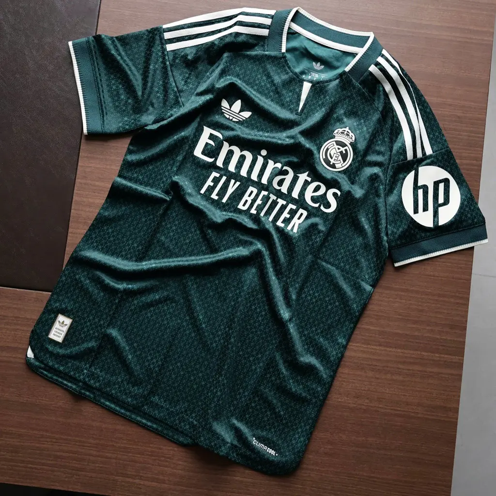 Alternative view of Áo Adidas Real Madrid 26/27 Away Authentic 'Blue' JZ7219