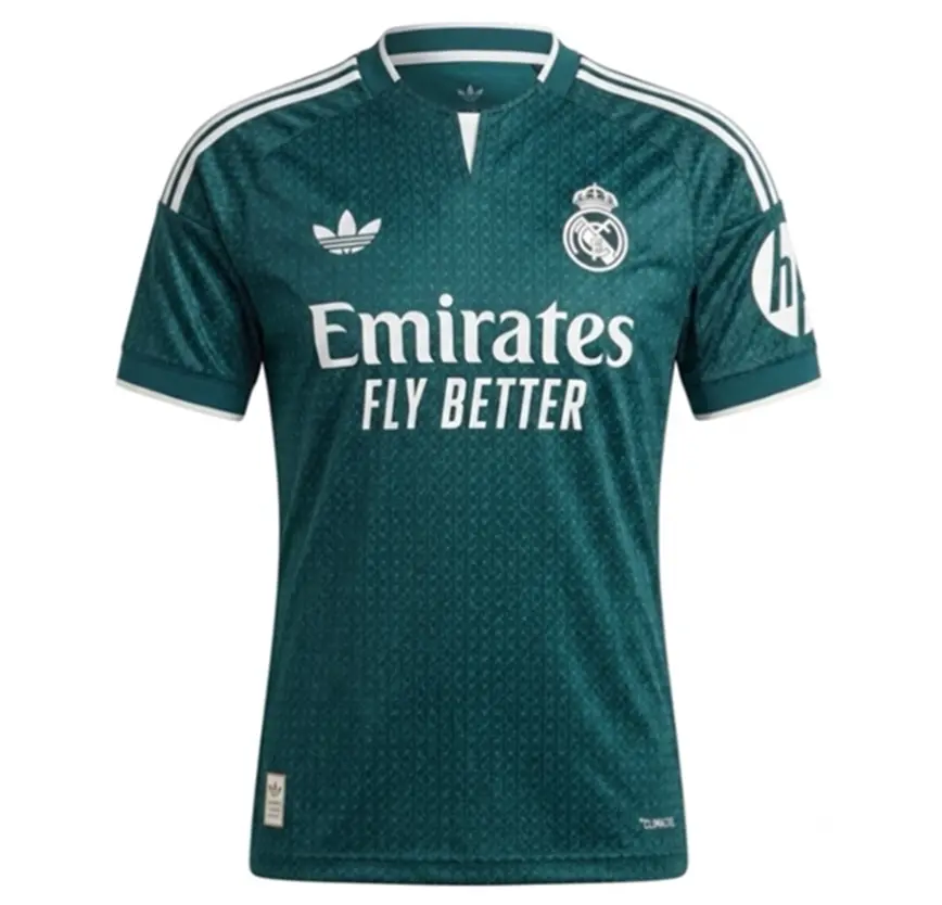 Áo Adidas Real Madrid 26/27 Away Authentic 'Blue' JZ7219