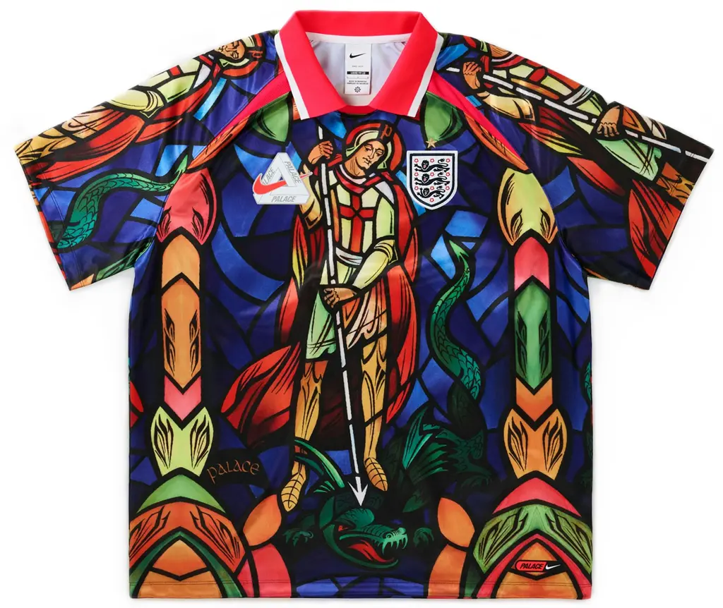 Áo Nike England x Palace Dri-Fit Jersey 'Bright Crimson' IM3198-635