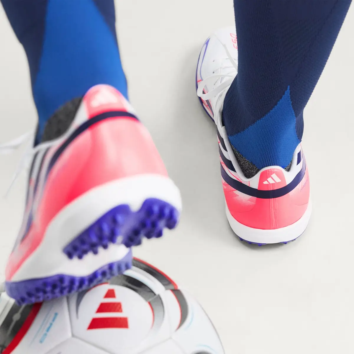 Alternative view of Giày Adidas F50 Hyperfast Pro TF 'Solar Purple' KJ6092