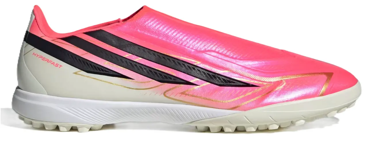 Giày Adidas F50 Hyperfast League Laceless Turf 'Solar Turbo' KJ6711