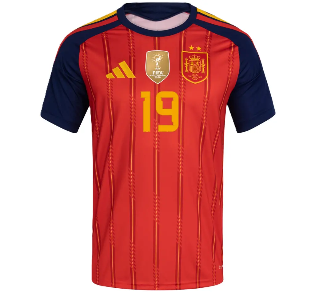 Áo Adidas Spain 26 Lamine Yamal Home Winner Jersey LI1311