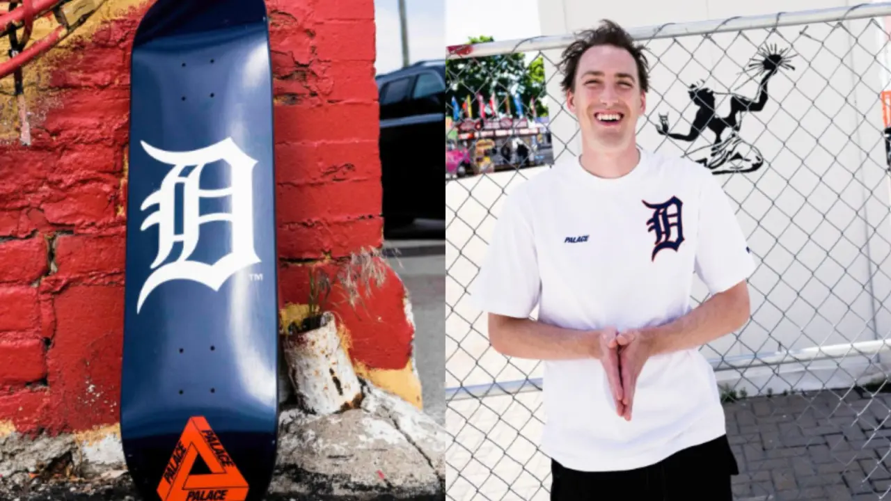 Hinh anh 9: Hinh anh bo suu tap Palace Skateboards x Detroit Tigers '313'