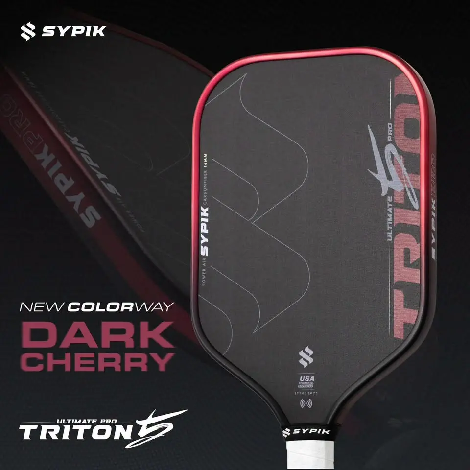 Alternative view of Vợt Pickleball Sypik Triton 5 Pro Ultimate 'Dark Cherry'