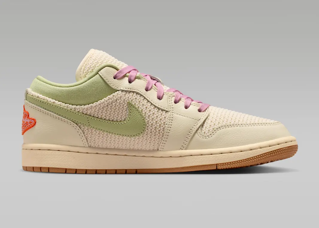 Alternative view of Giày Nike Air Jordan 1 Low SE 'Olive Aura' II0569-100