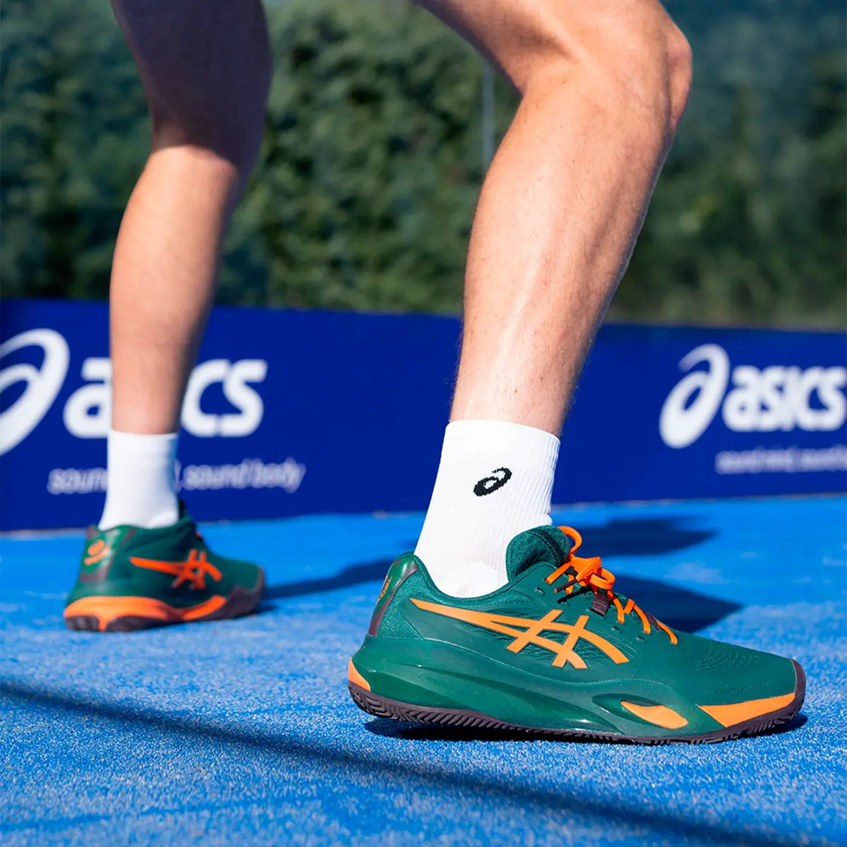 Alternative view of Giày Asics Gel-Resolution X Padel 'Energy Orange' 1041A492-300