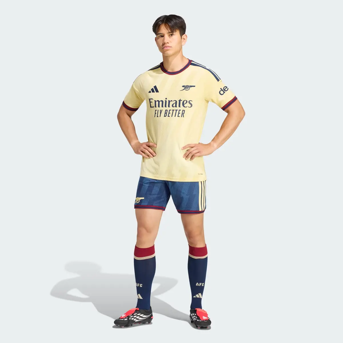 Alternative view of Áo Adidas Arsenal FC 26/27 Third Authentic Jersey 'Yellow' KQ6511