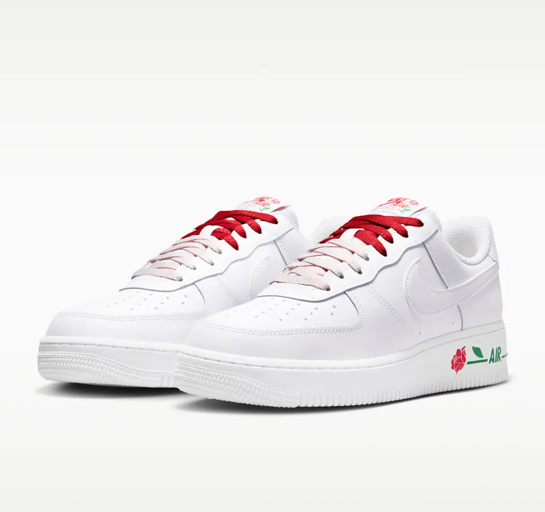Alternative view of Giày Nike Air Force 1 '07 SE 'Sport Red' IF0498-100
