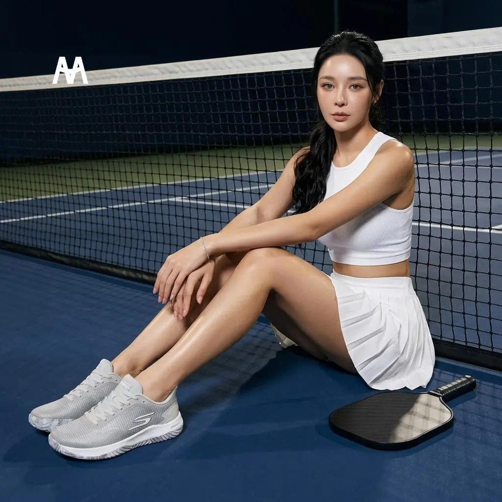 Alternative view of Giày Skechers Viper Court Pro 2.0 'Grey' 172109-LTGY